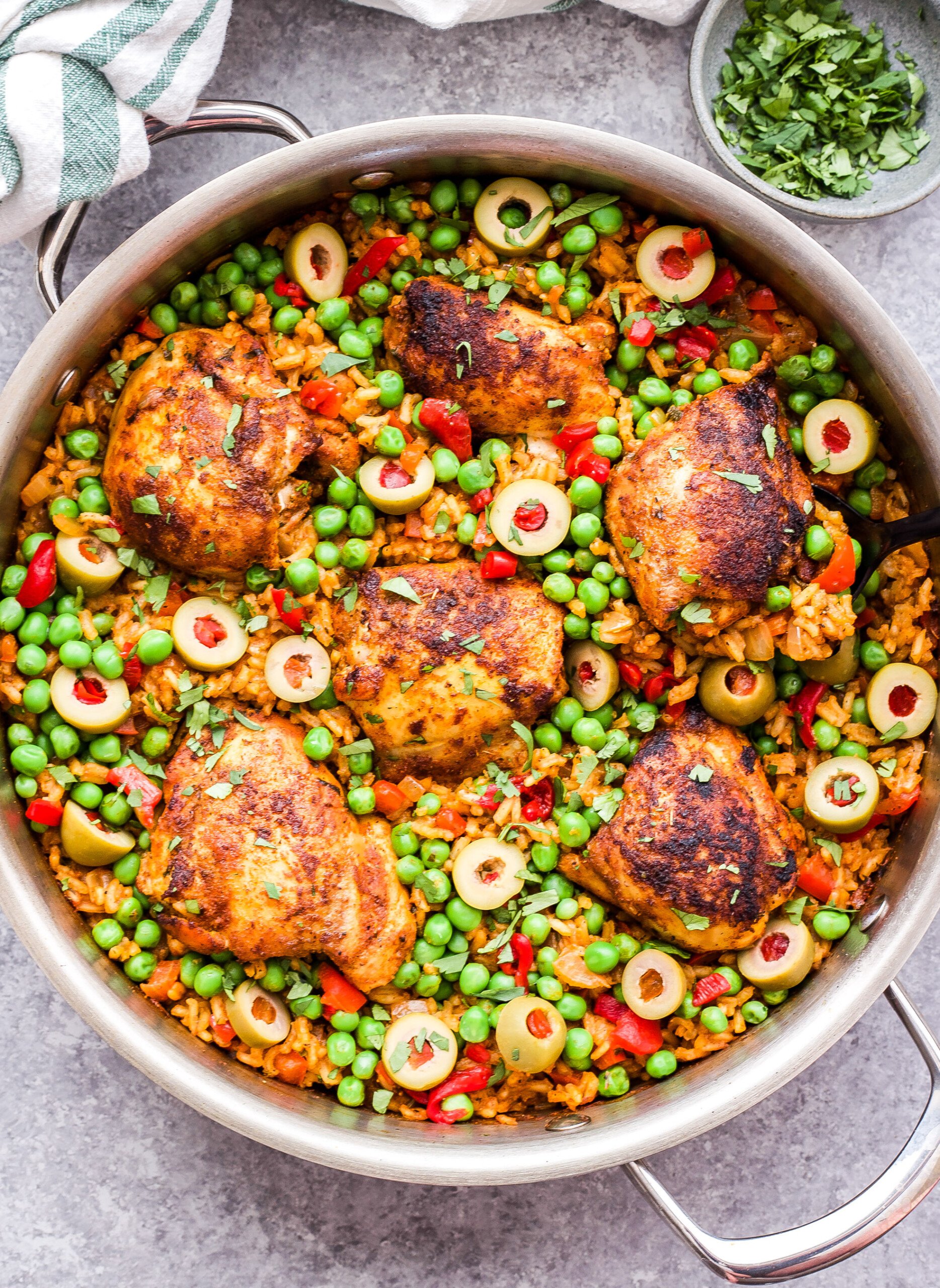 Skillet Arroz con Pollo Recipe Runner