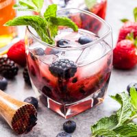 Mixed Berry Mint Julep