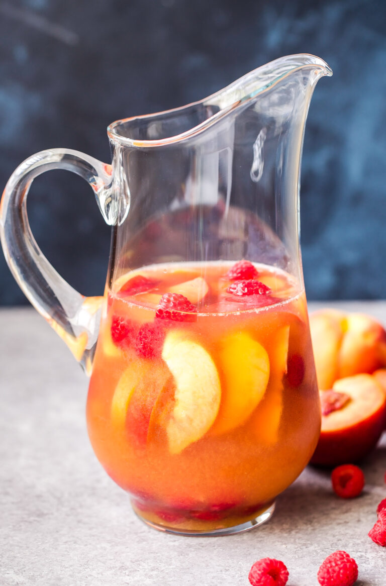 Peach Rosé Sangria Recipe Runner