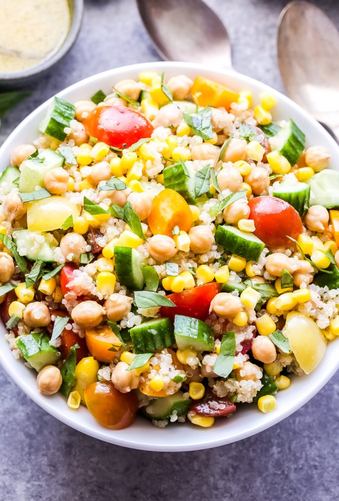 Summer Quinoa Salad Recipe Runner