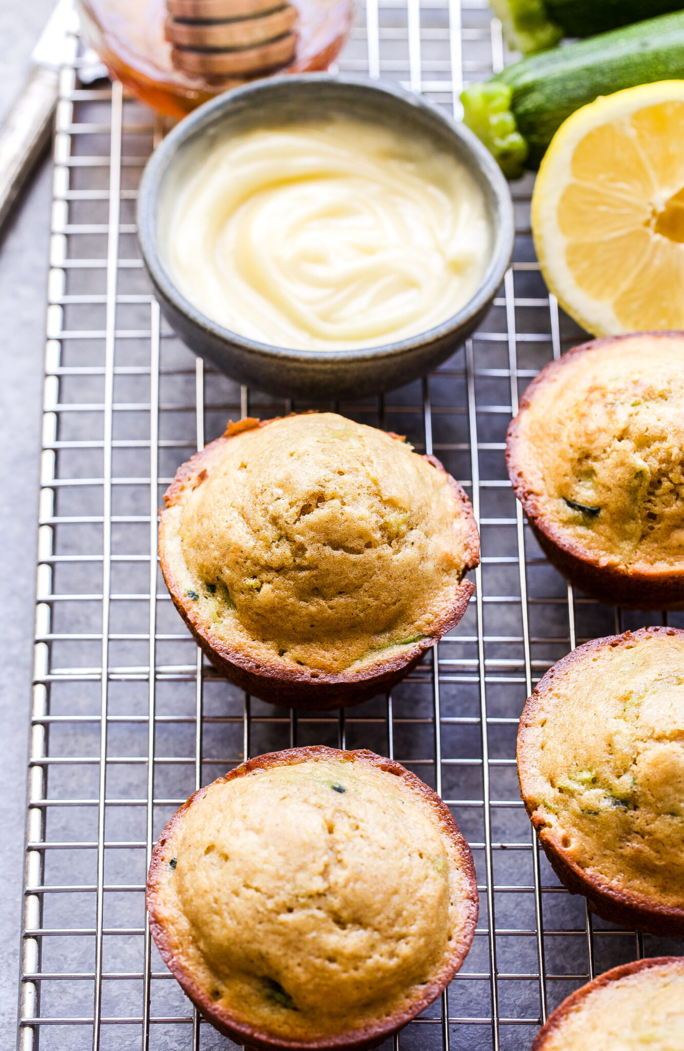Lemon Zucchini Muffins Recipe Runner