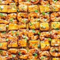 Teriyaki Shrimp and Pineapple Skewers