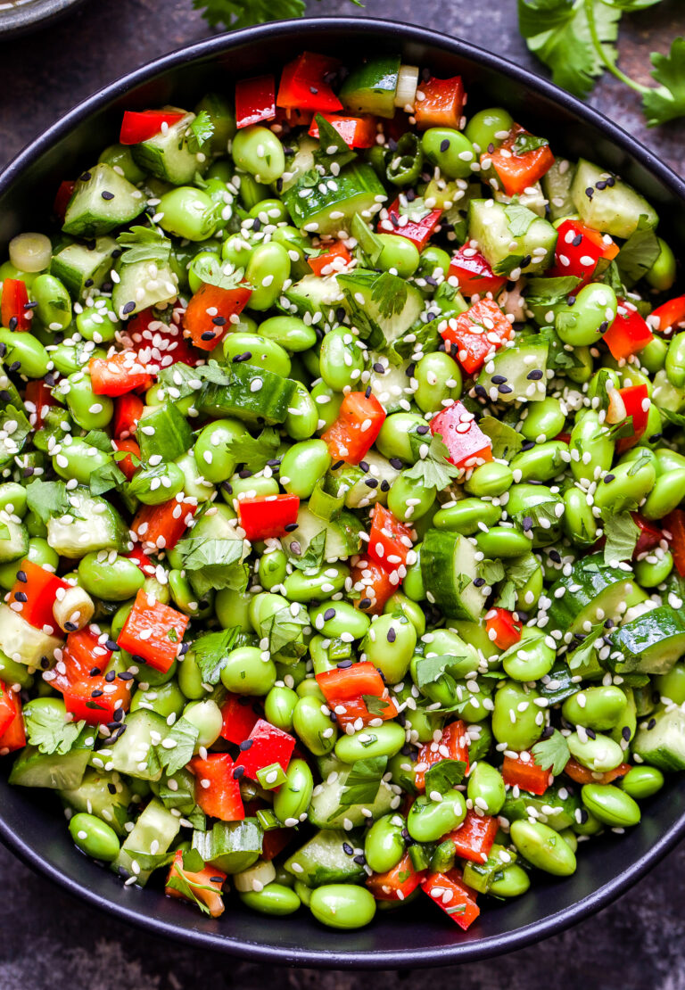 Asian Edamame Salad Recipe Runner