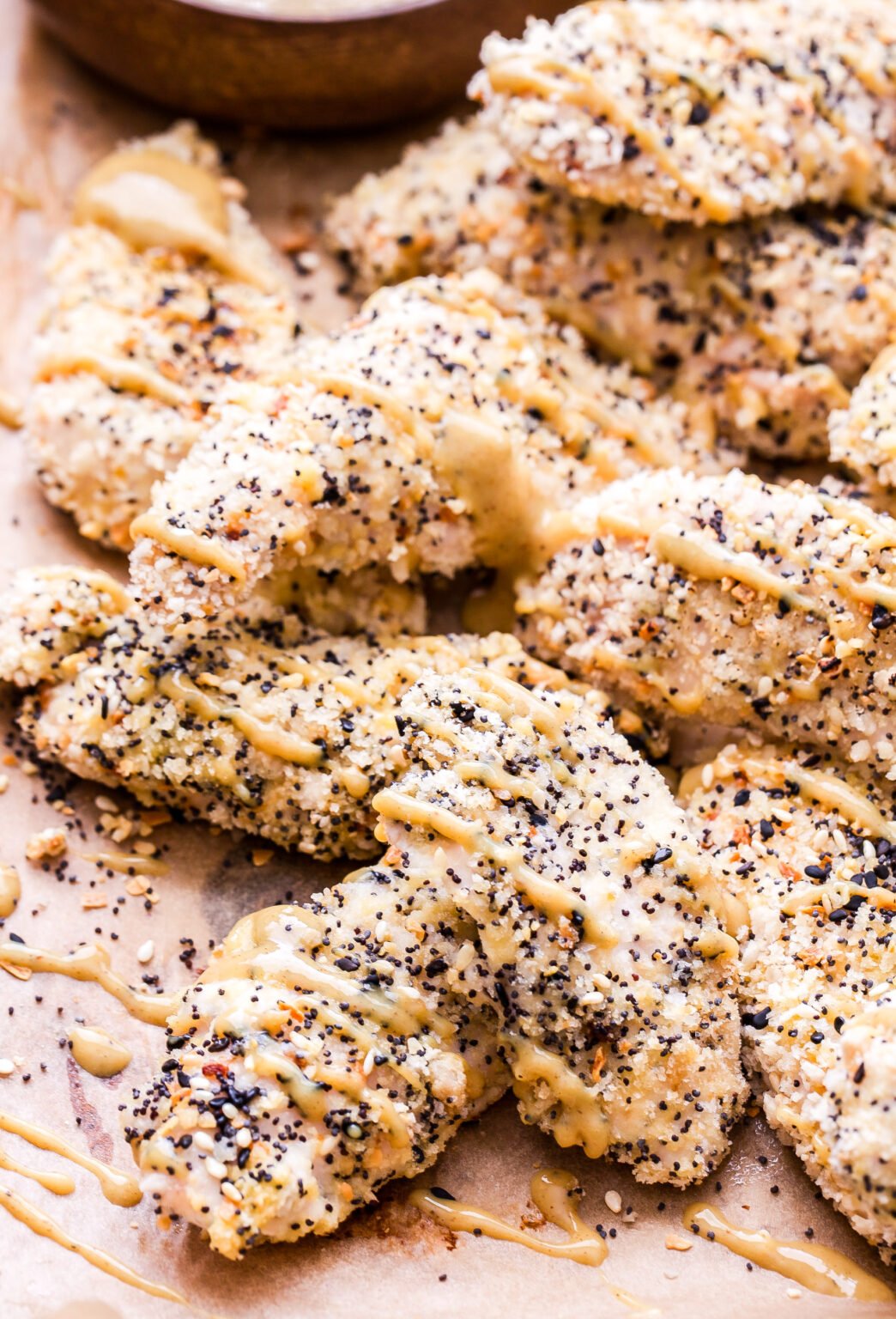 Everything Bagel Chicken Tenders Recipe Runner