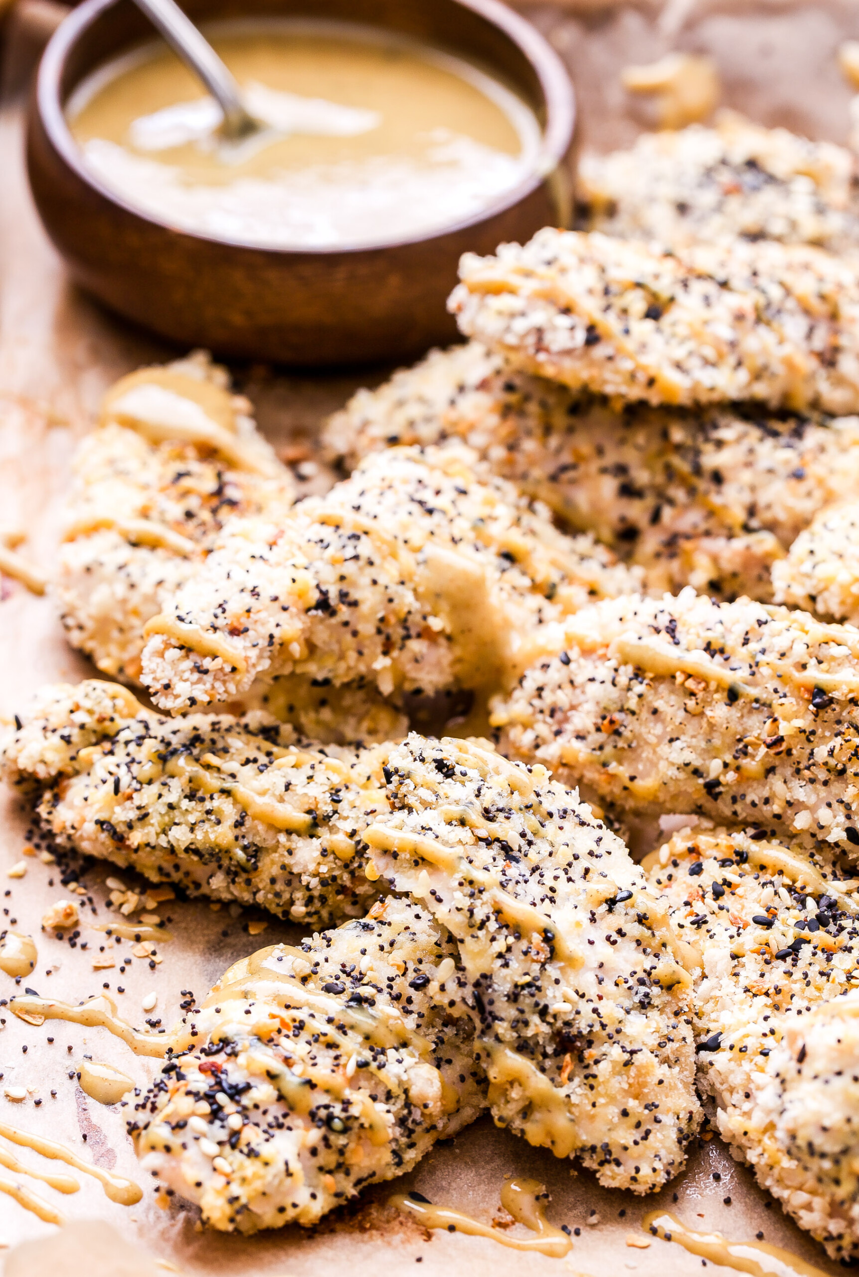 Everything Bagel Chicken Tenders Recipe Runner