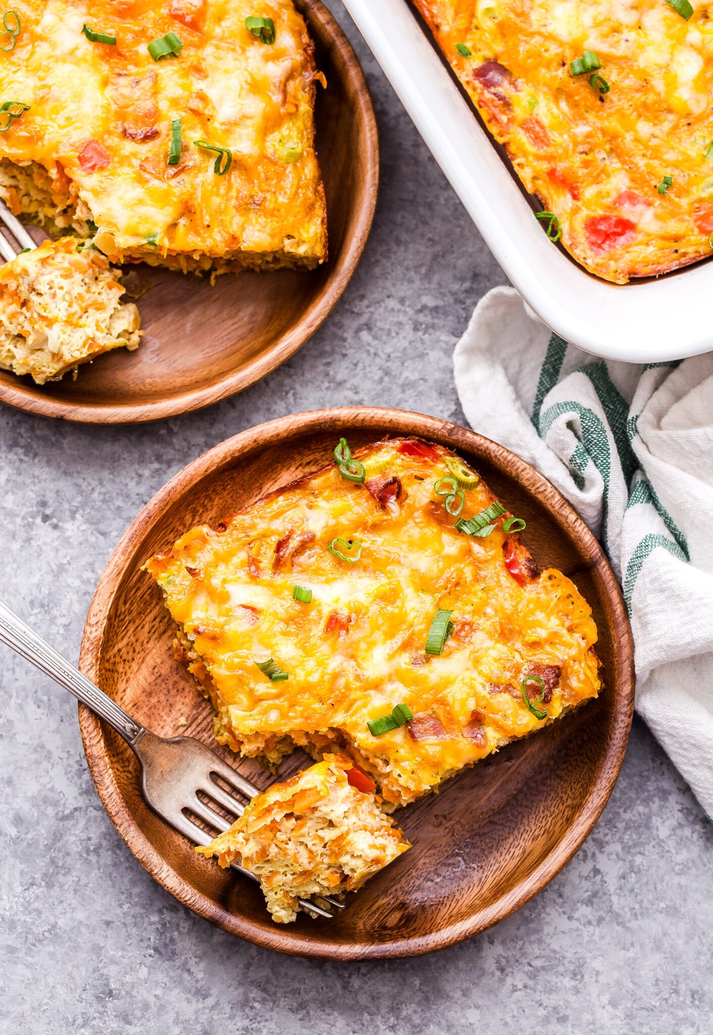 Sweet Potato, Bacon and Egg Breakfast Casserole Recipe Runner