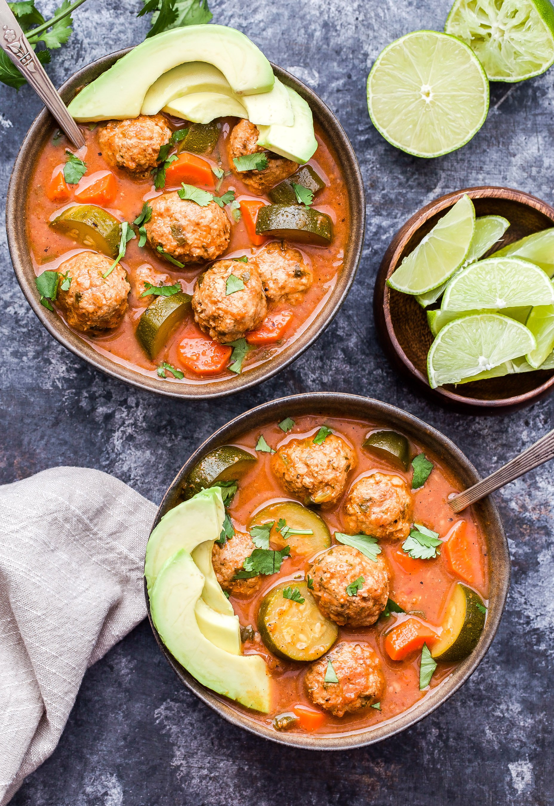 Mexican Meatball Soup Recipe Runner