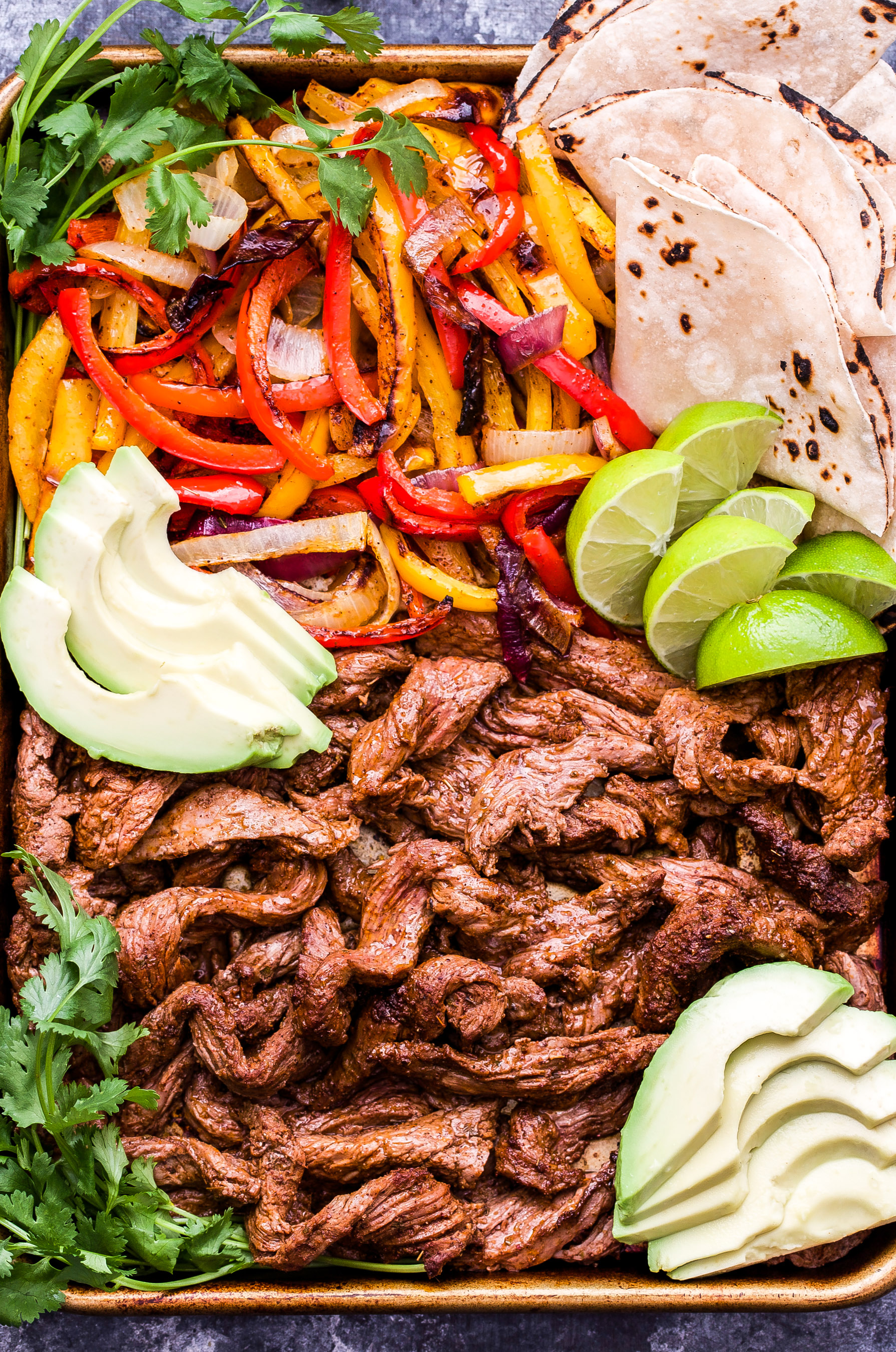 Sheet Pan Steak Fajitas Recipe Runner