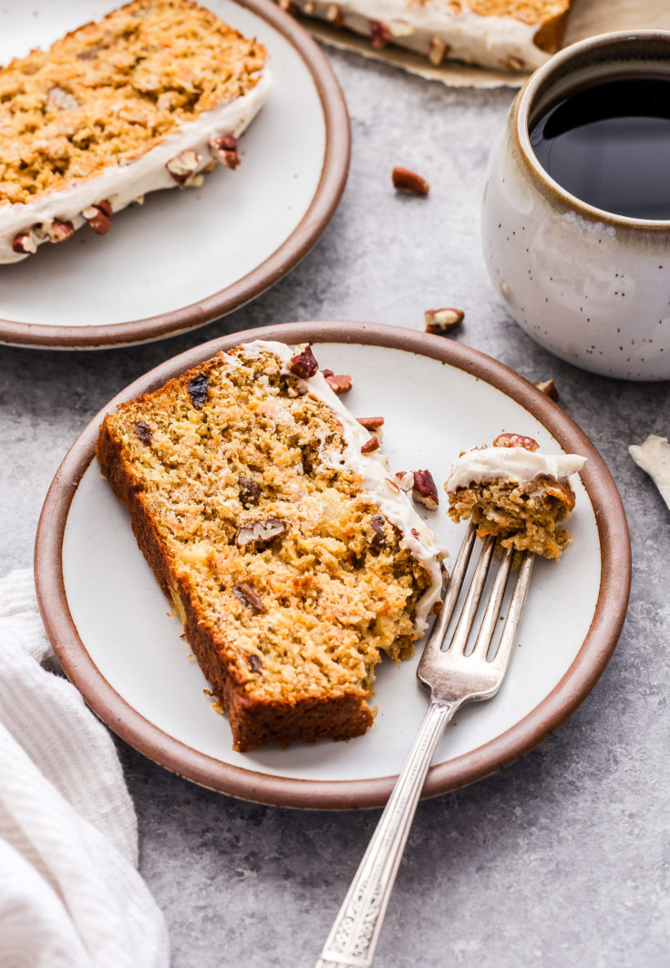 Oatmeal Carrot Cake Bread Recipe Runner