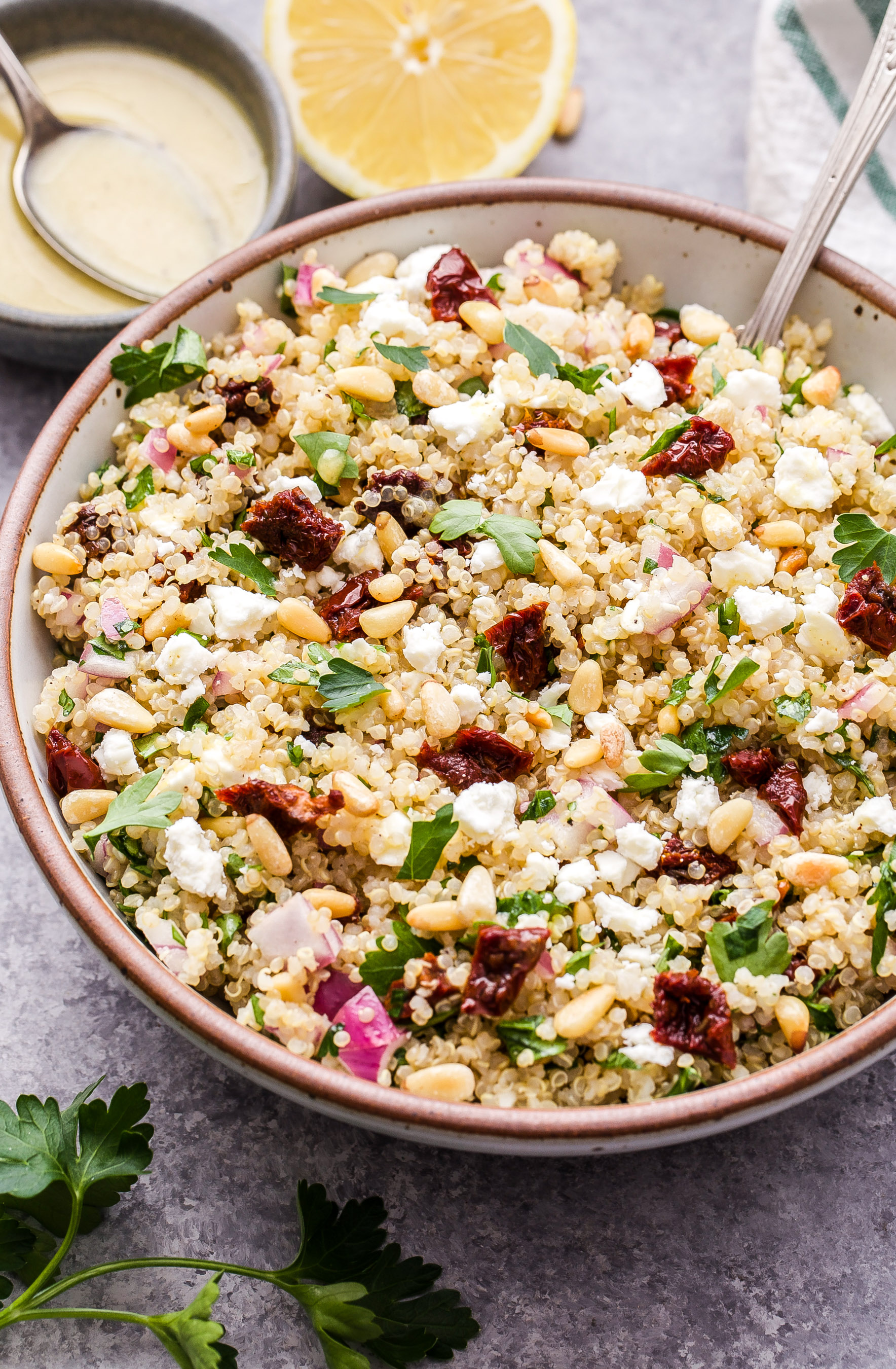 Sun Dried Tomato Quinoa Salad Recipe Runner