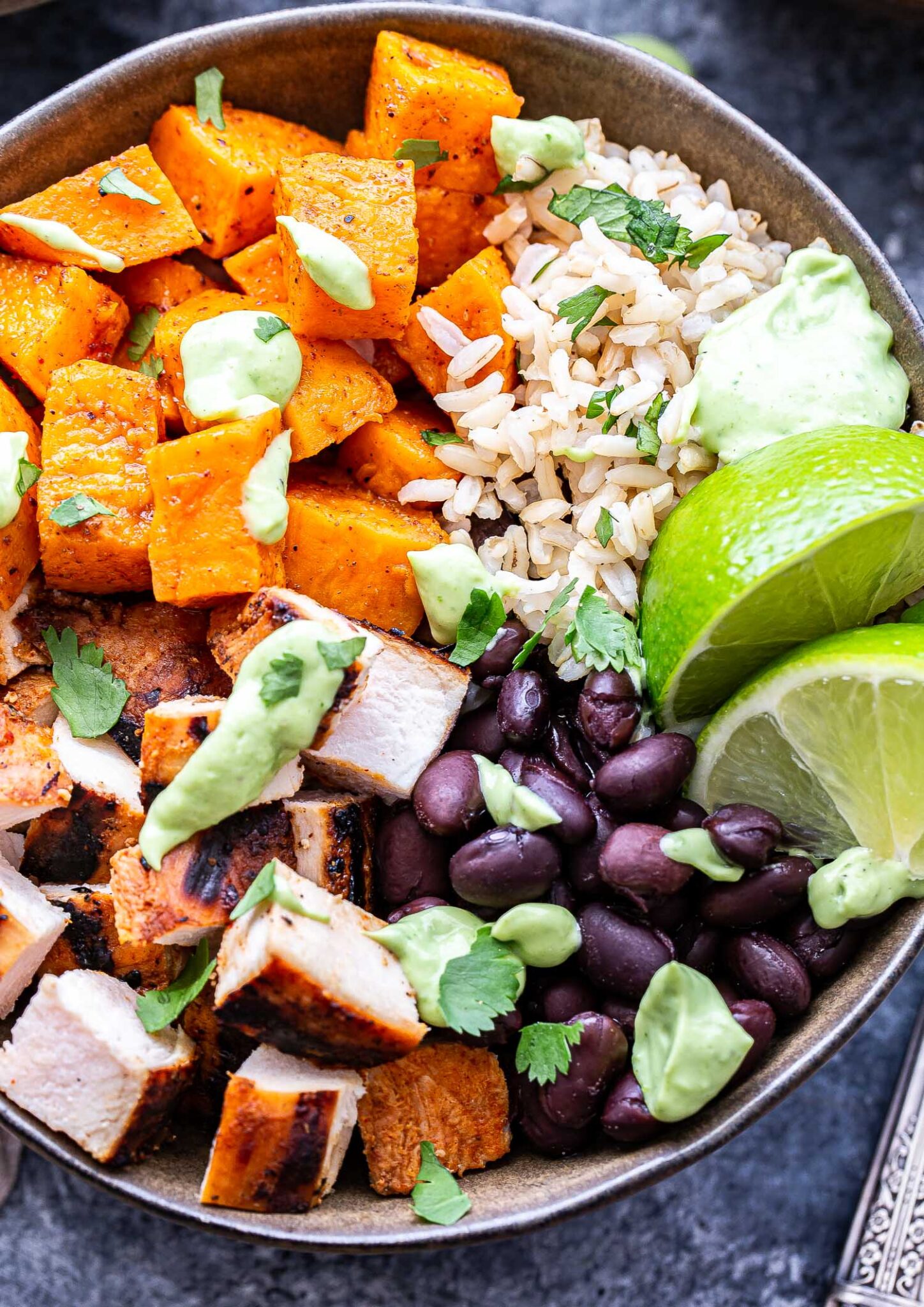 Chili Lime Chicken Burrito Bowls Recipe Runner