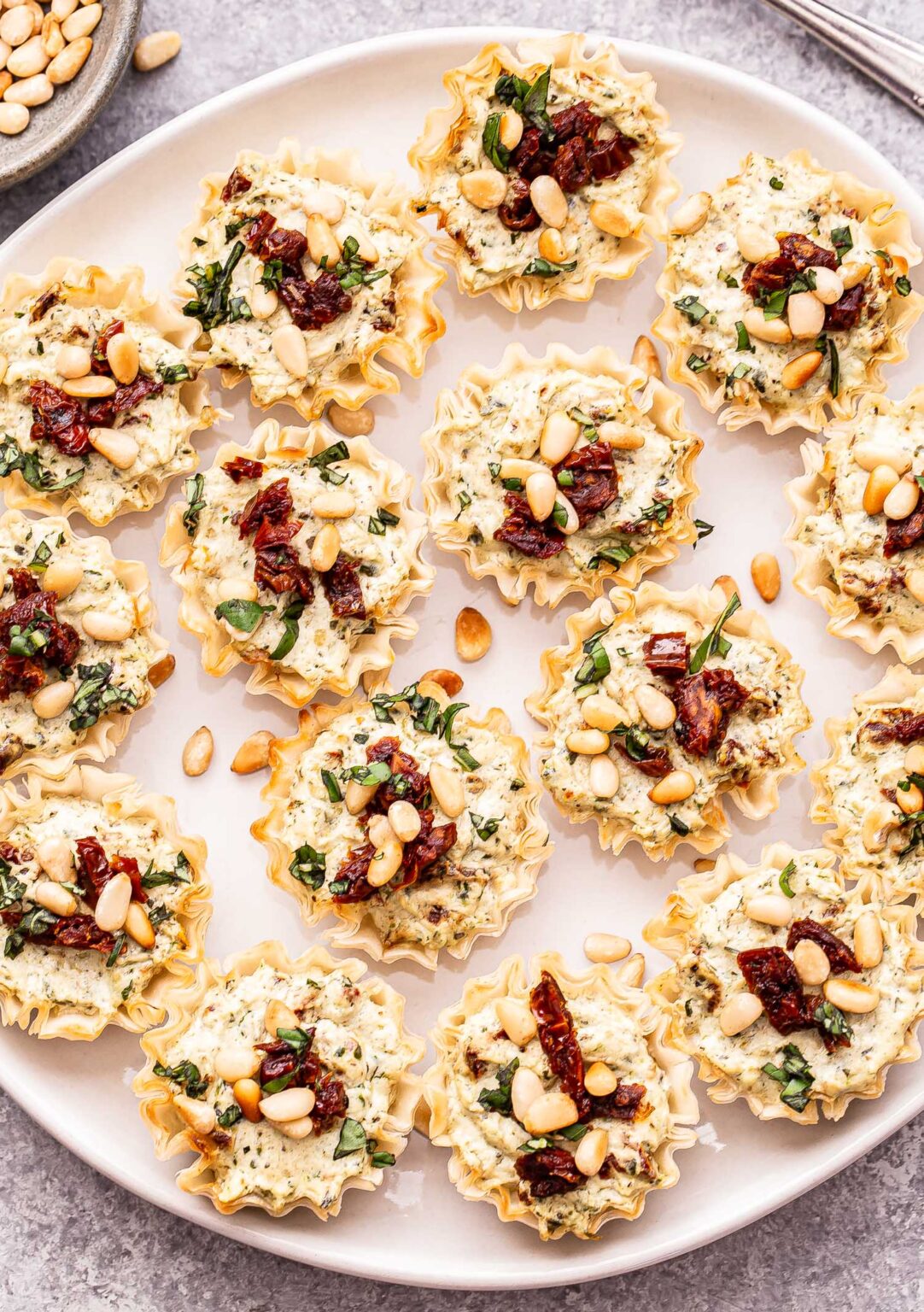 Sun Dried Tomato Pesto Goat Cheese Bites Recipe Runner
