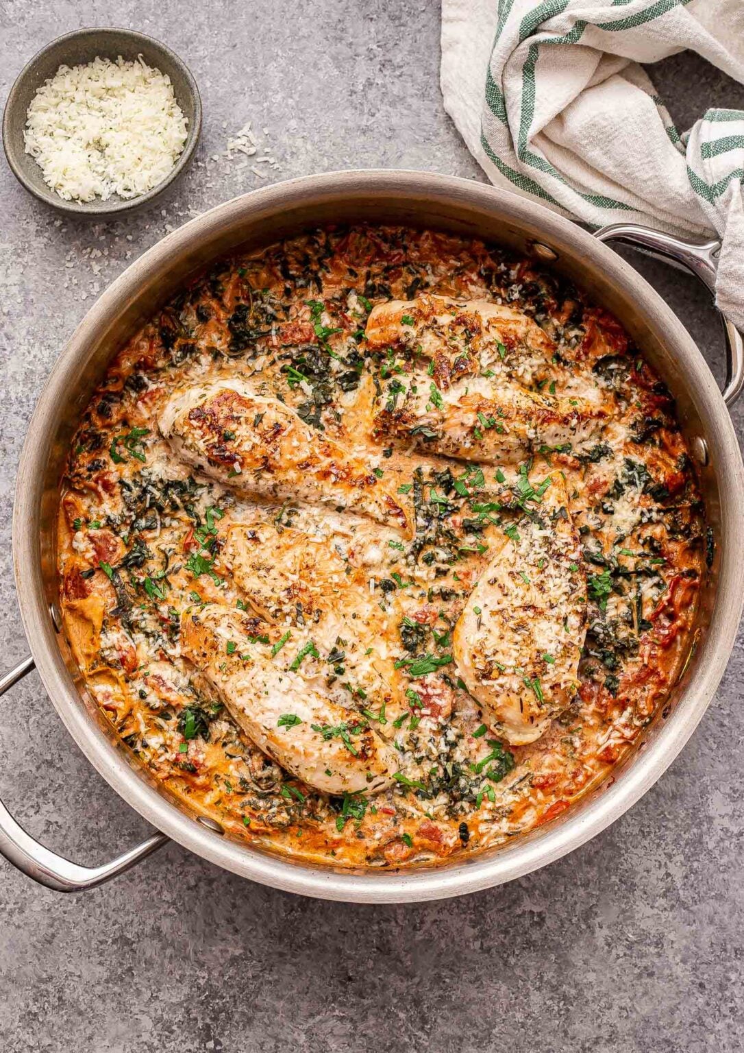 Creamy Italian Chicken Skillet - Recipe Runner