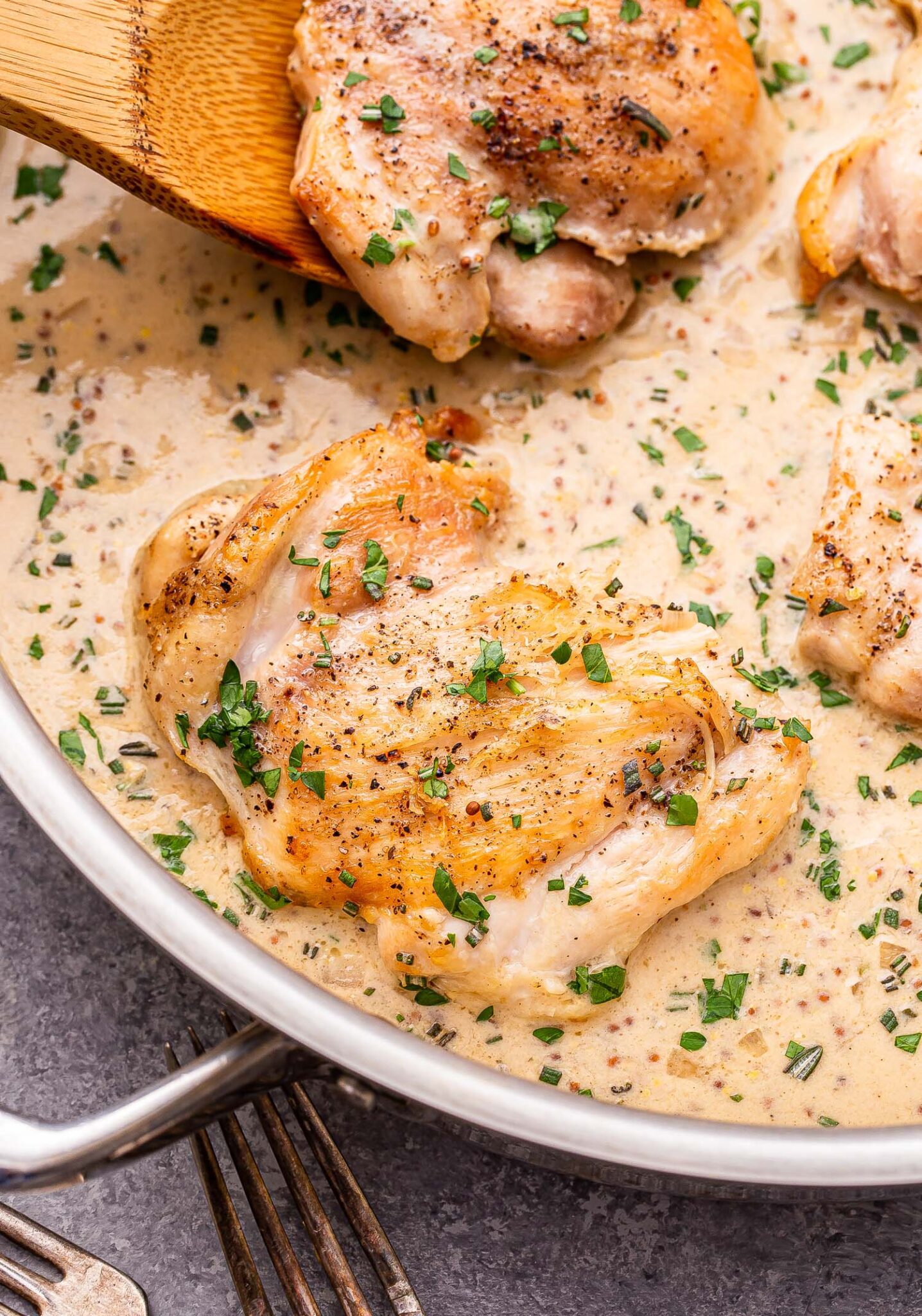 Creamy Mustard Chicken Recipe Runner