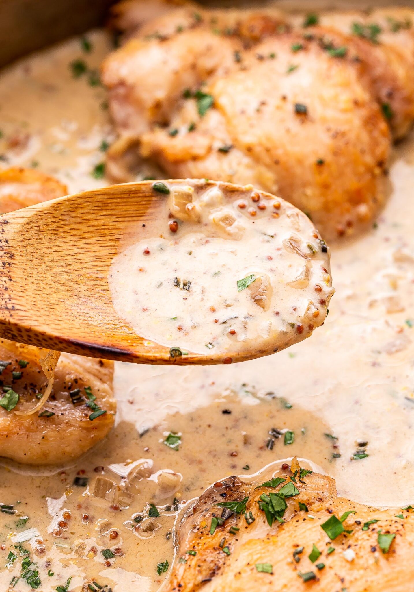 Creamy Mustard Chicken Recipe Runner