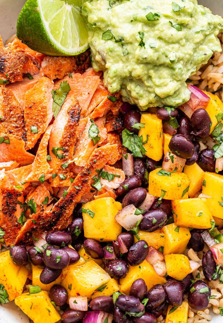 Southwest Salmon Rice Bowls Recipe Runner
