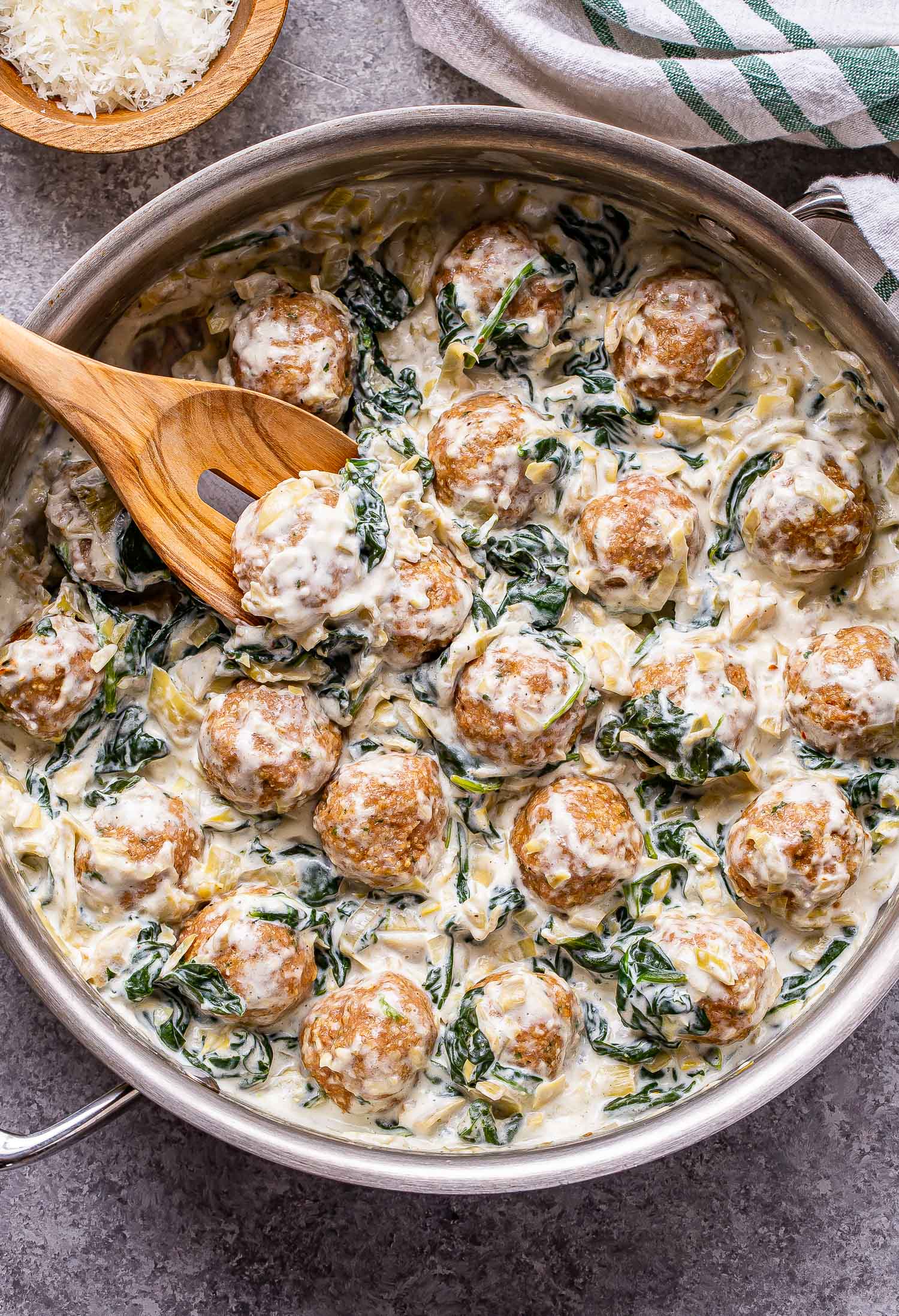 Spinach Artichoke Dip Meatballs Recipe Runner