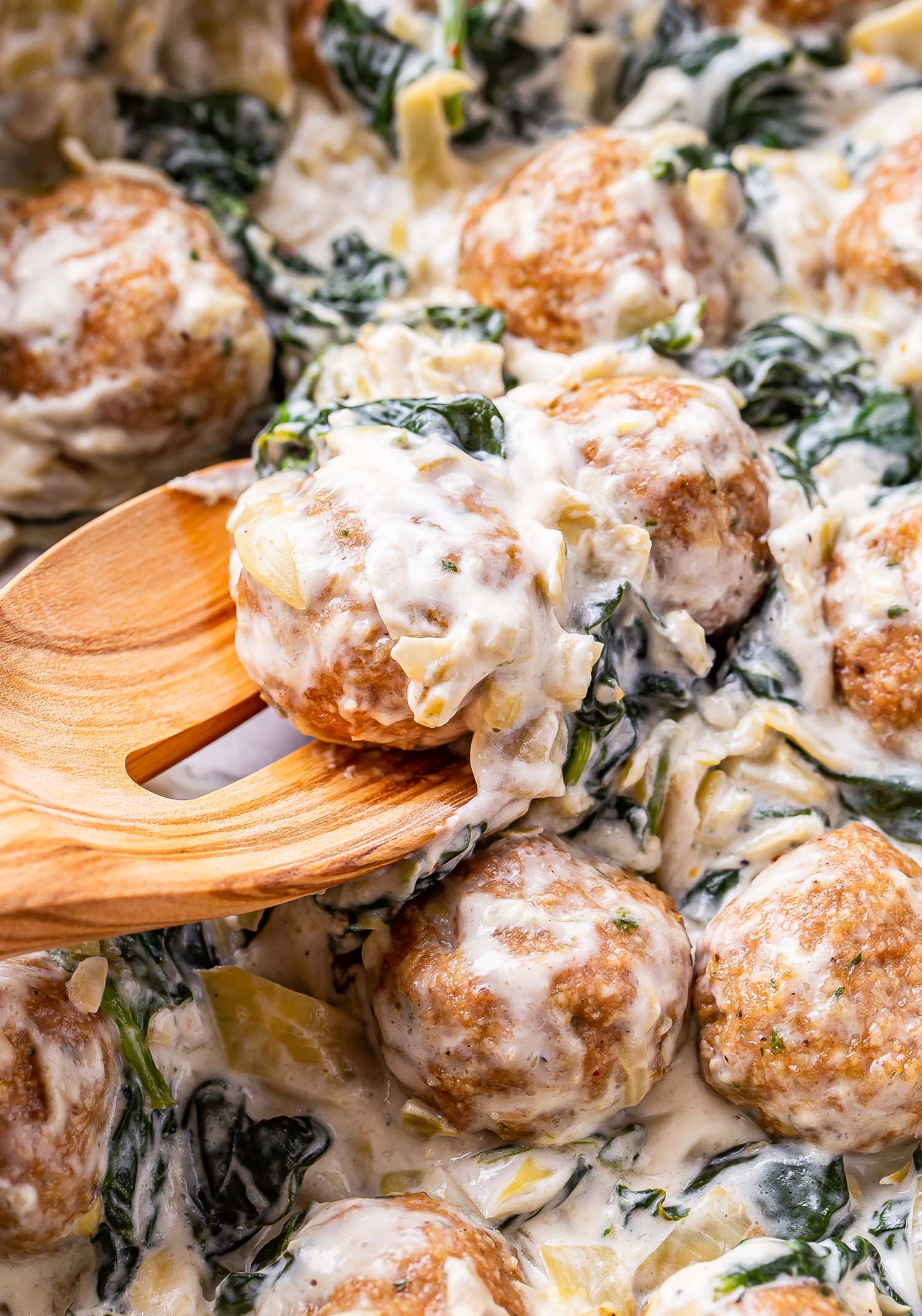 Spinach Artichoke Dip Meatballs Recipe Runner