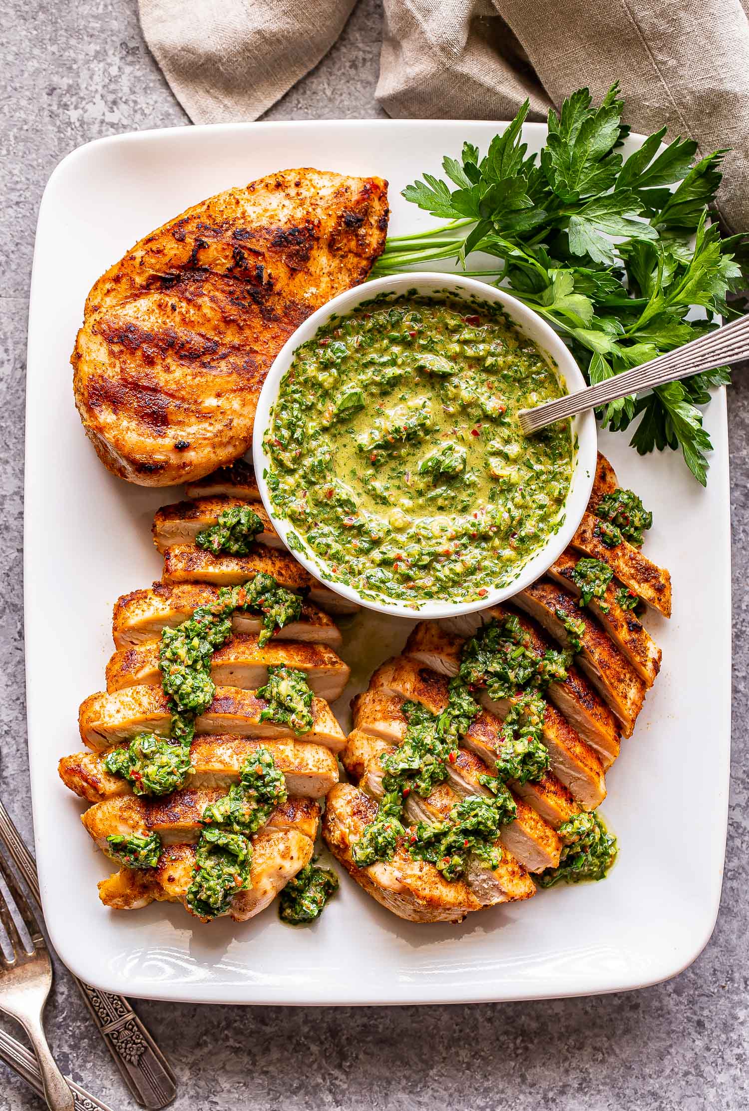 Chimichurri Grilled Chicken Recipe Runner
