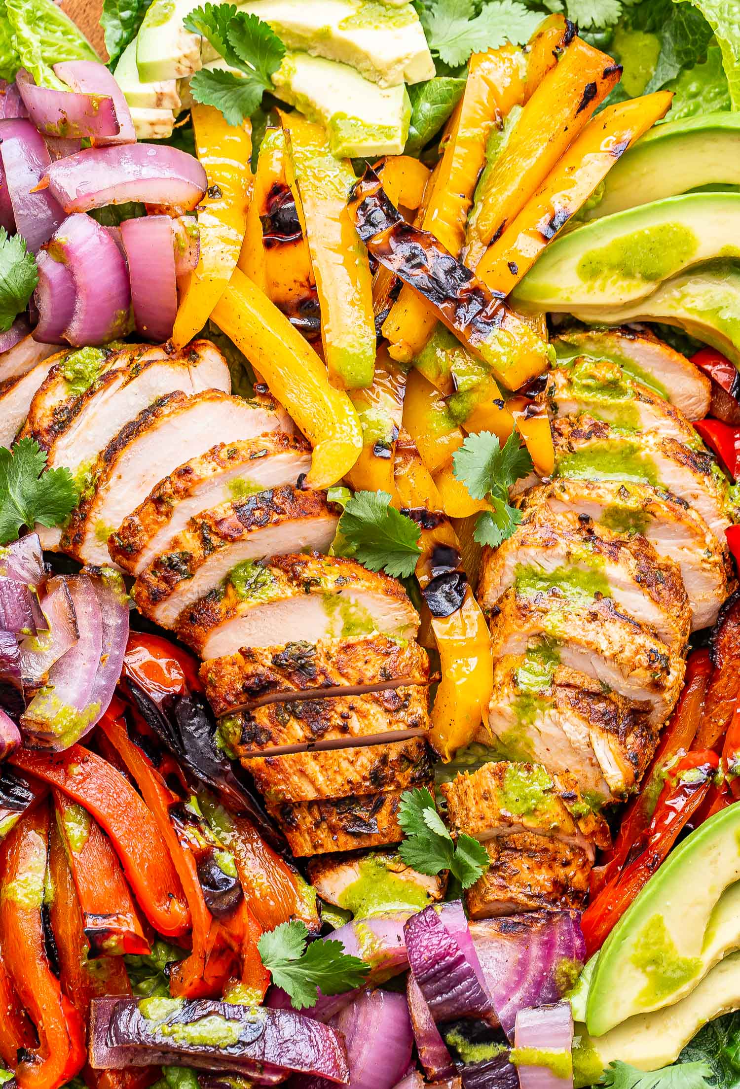 Grilled Chicken Fajita Salad-image