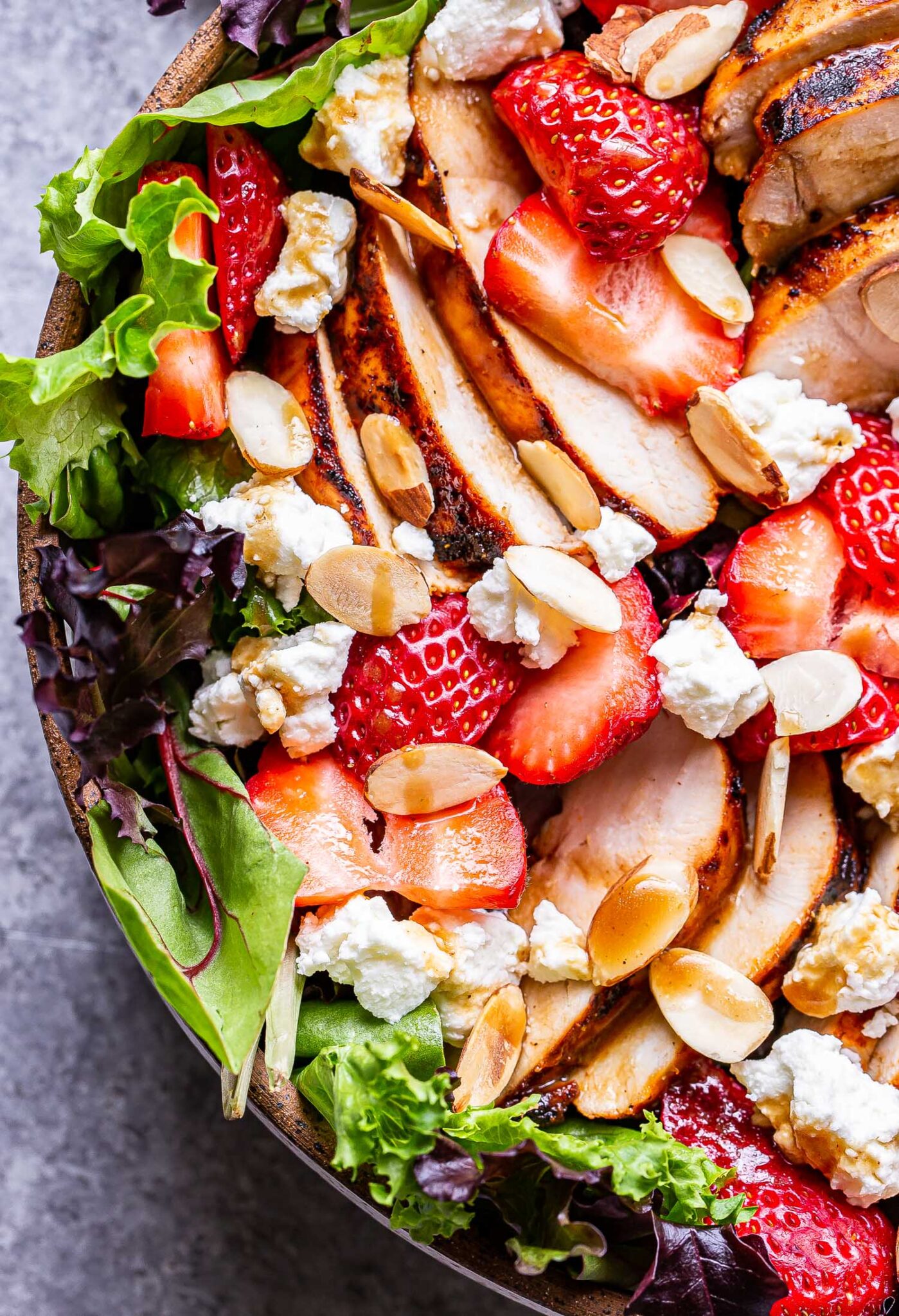 Grilled Chicken Salad with Strawberries and Goat Cheese Recipe Runner
