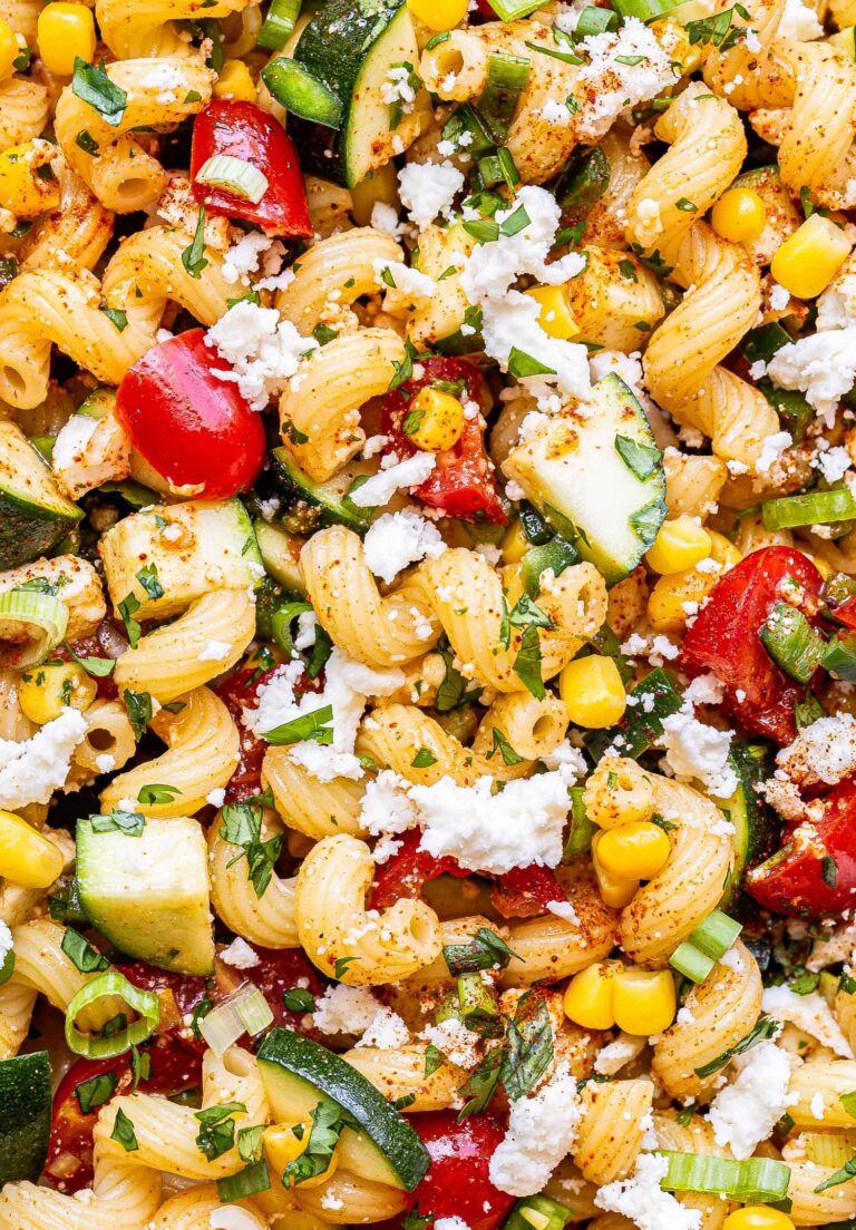 Tomato Corn Pasta Salad Recipe Runner
