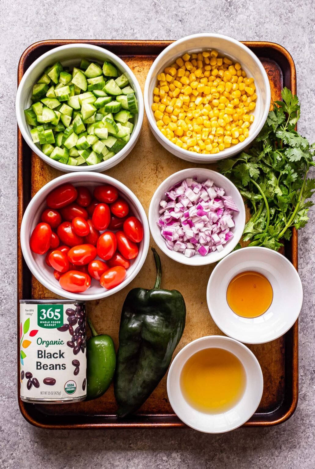 Black Bean and Corn Salsa Salad Recipe Runner