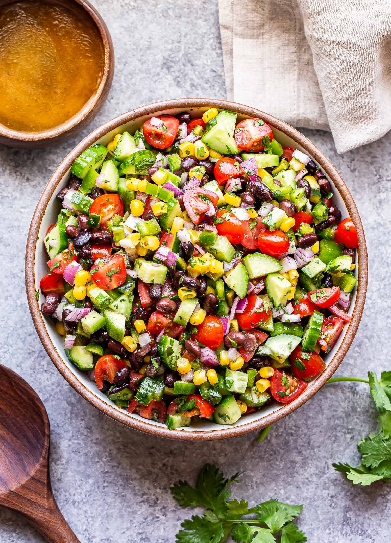 Black Bean and Corn Salsa Salad Recipe Runner