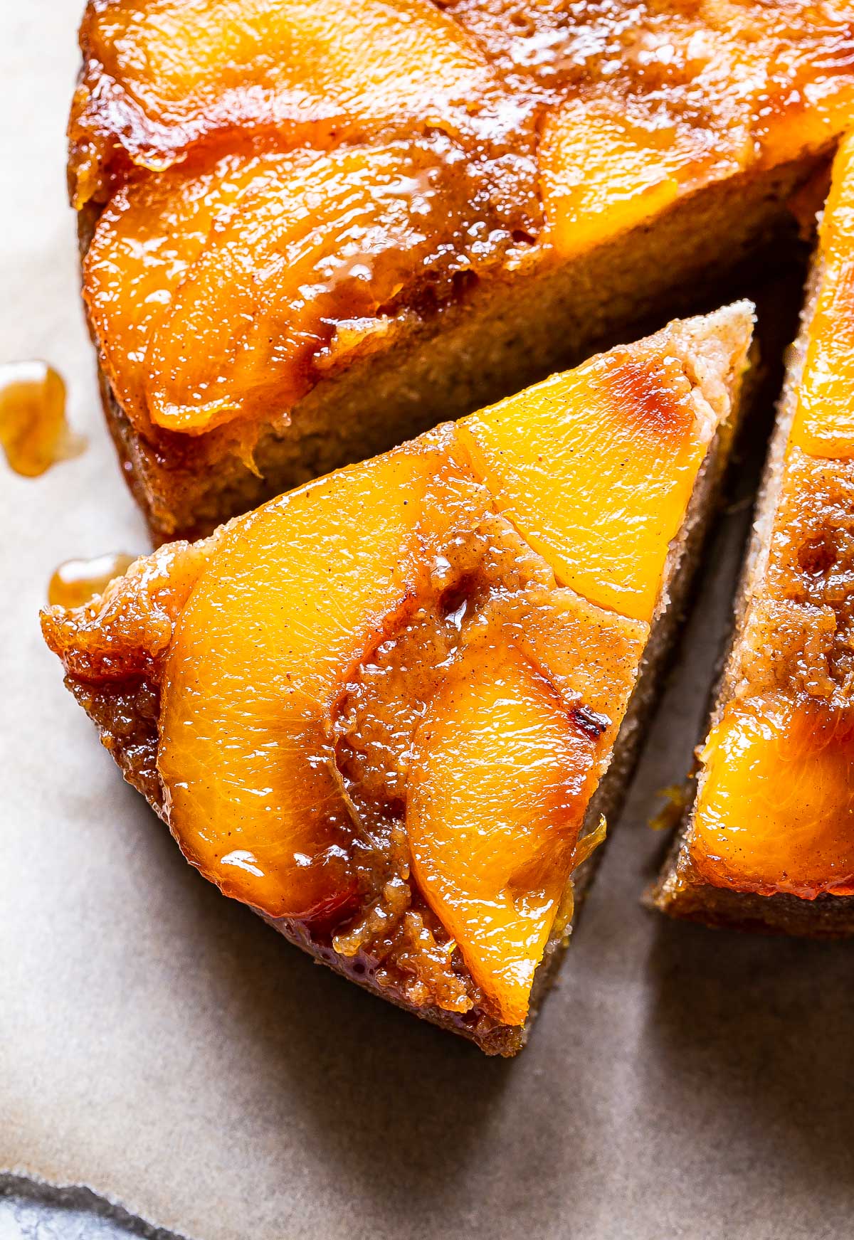 Cinnamon Peach Yogurt Cake Recipe Runner
