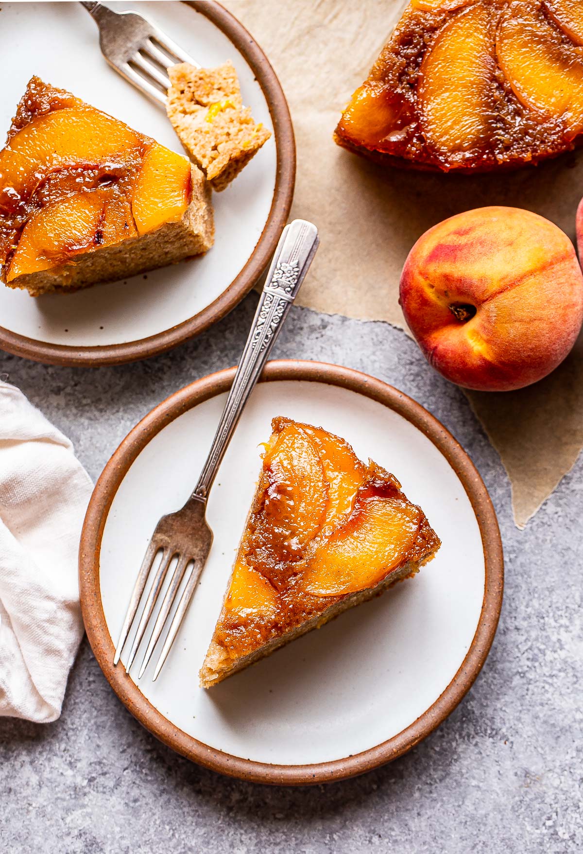 Cinnamon Peach Yogurt Cake Recipe Runner
