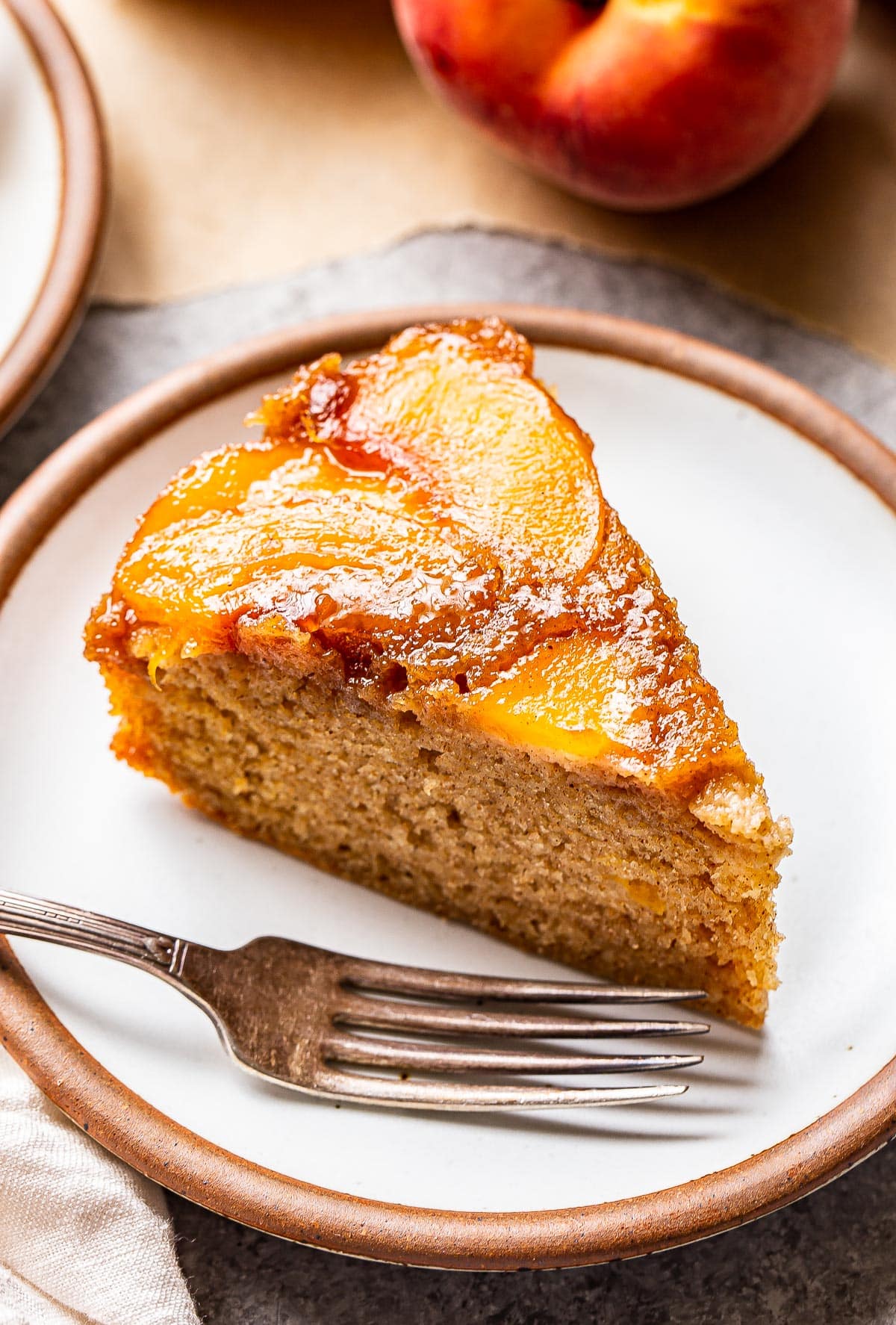 Cinnamon Peach Yogurt Cake Recipe Runner