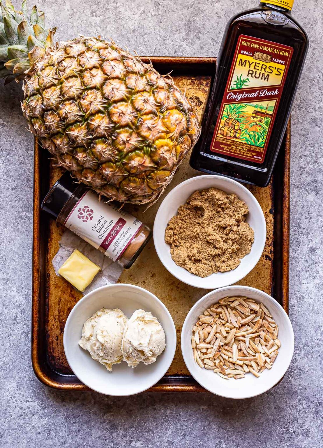 Grilled Pineapple with Rum Sauce Recipe Runner