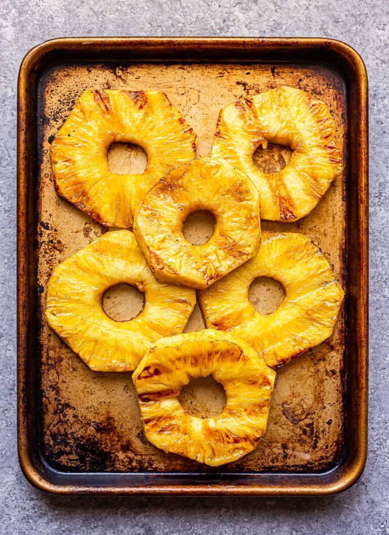 Grilled Pineapple with Rum Sauce Recipe Runner