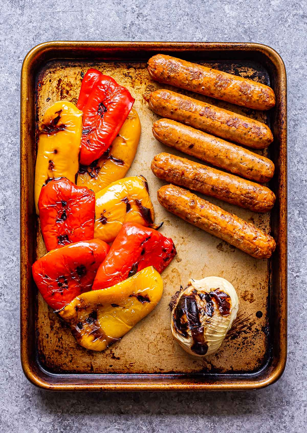 Grilled Sausage and Peppers Pizza Recipe Runner