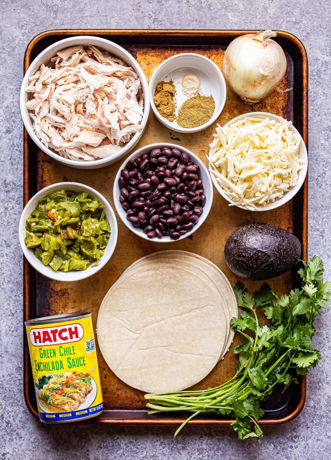 Green Chile Chicken Enchilada Skillet Recipe Runner