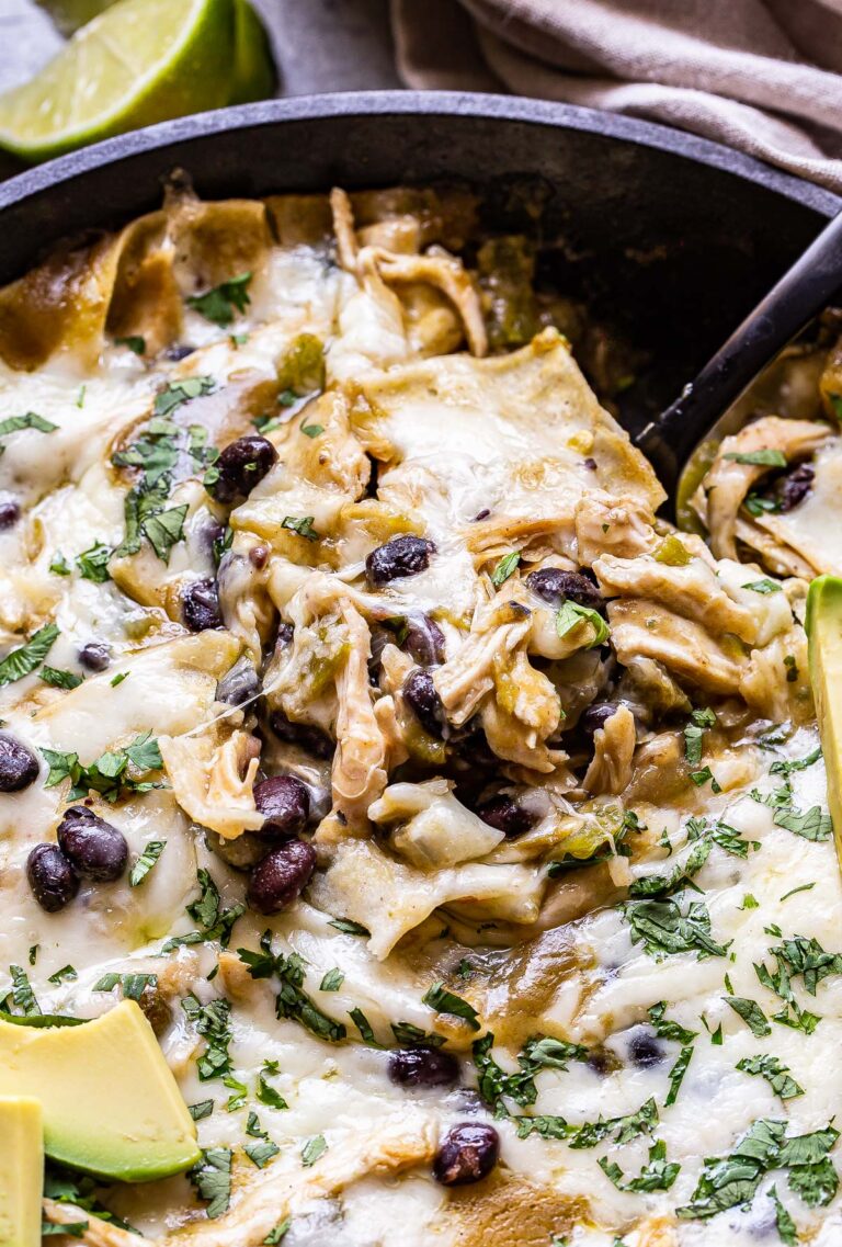 Green Chile Chicken Enchilada Skillet Recipe Runner
