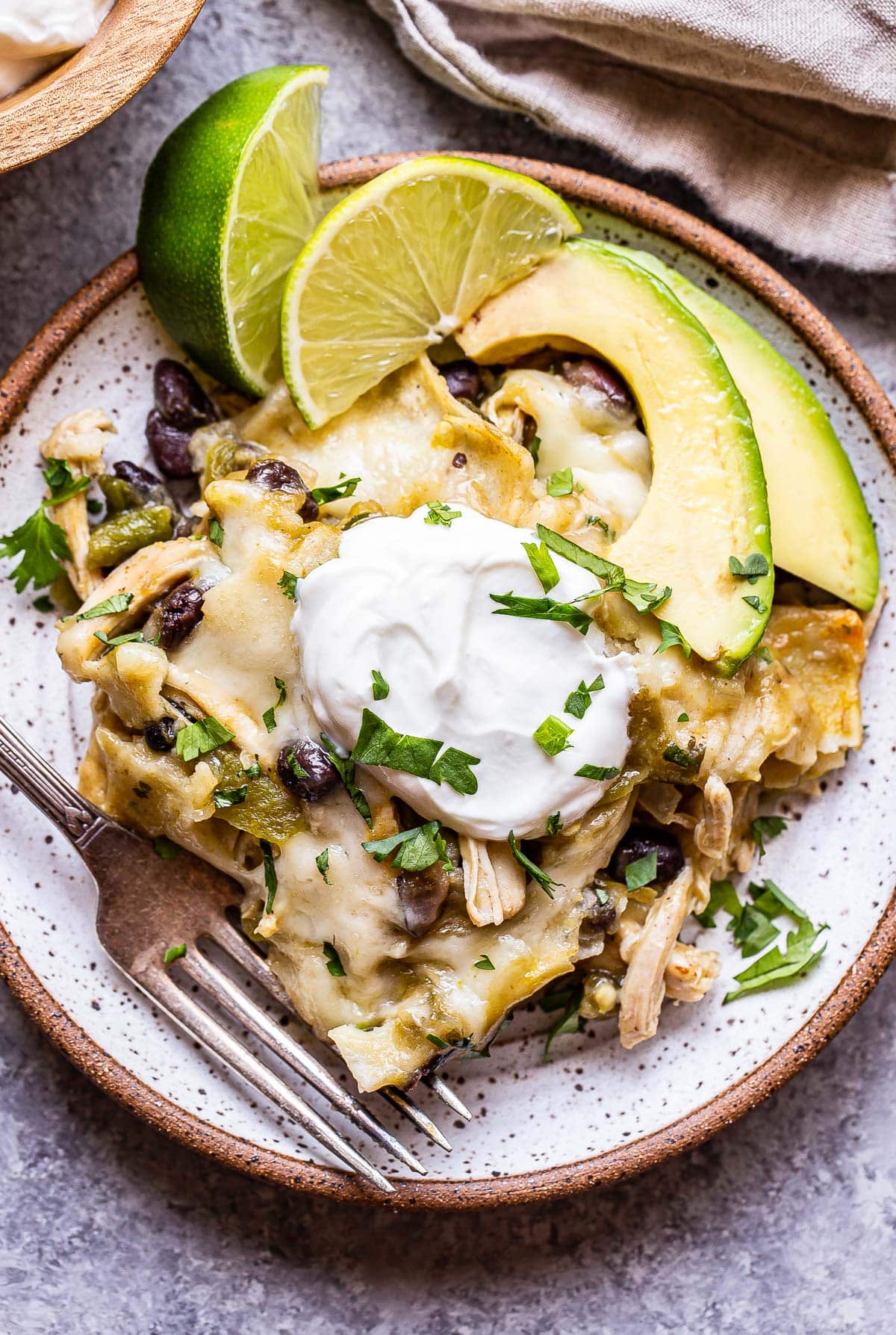 Green Chile Chicken Enchilada Skillet Recipe Runner