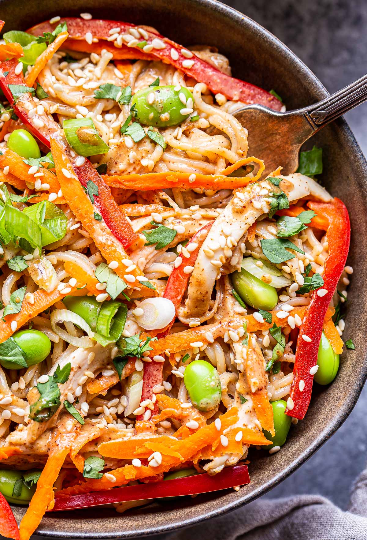 Sesame Chicken Noodle Bowls Recipe Runner