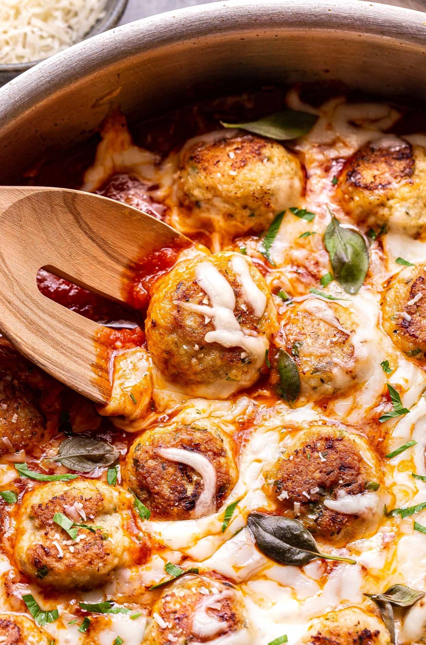 Chicken Parmesan Meatballs Recipe Runner
