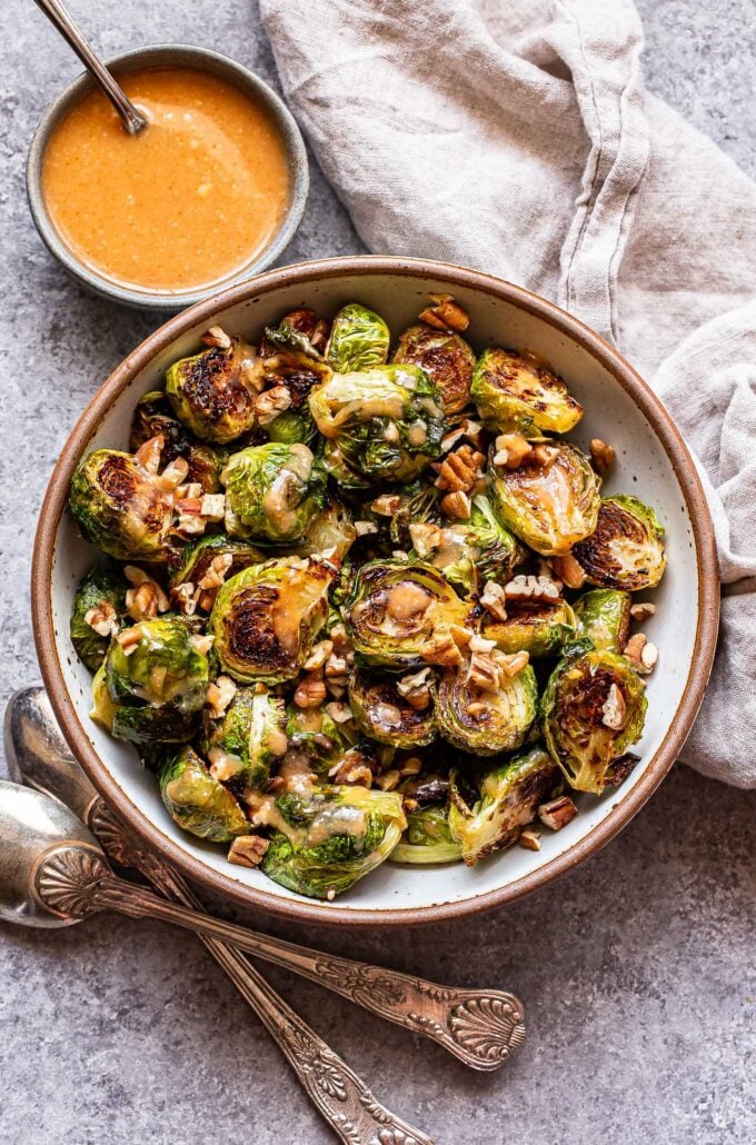 Miso Roasted Brussels Sprouts Recipe Runner