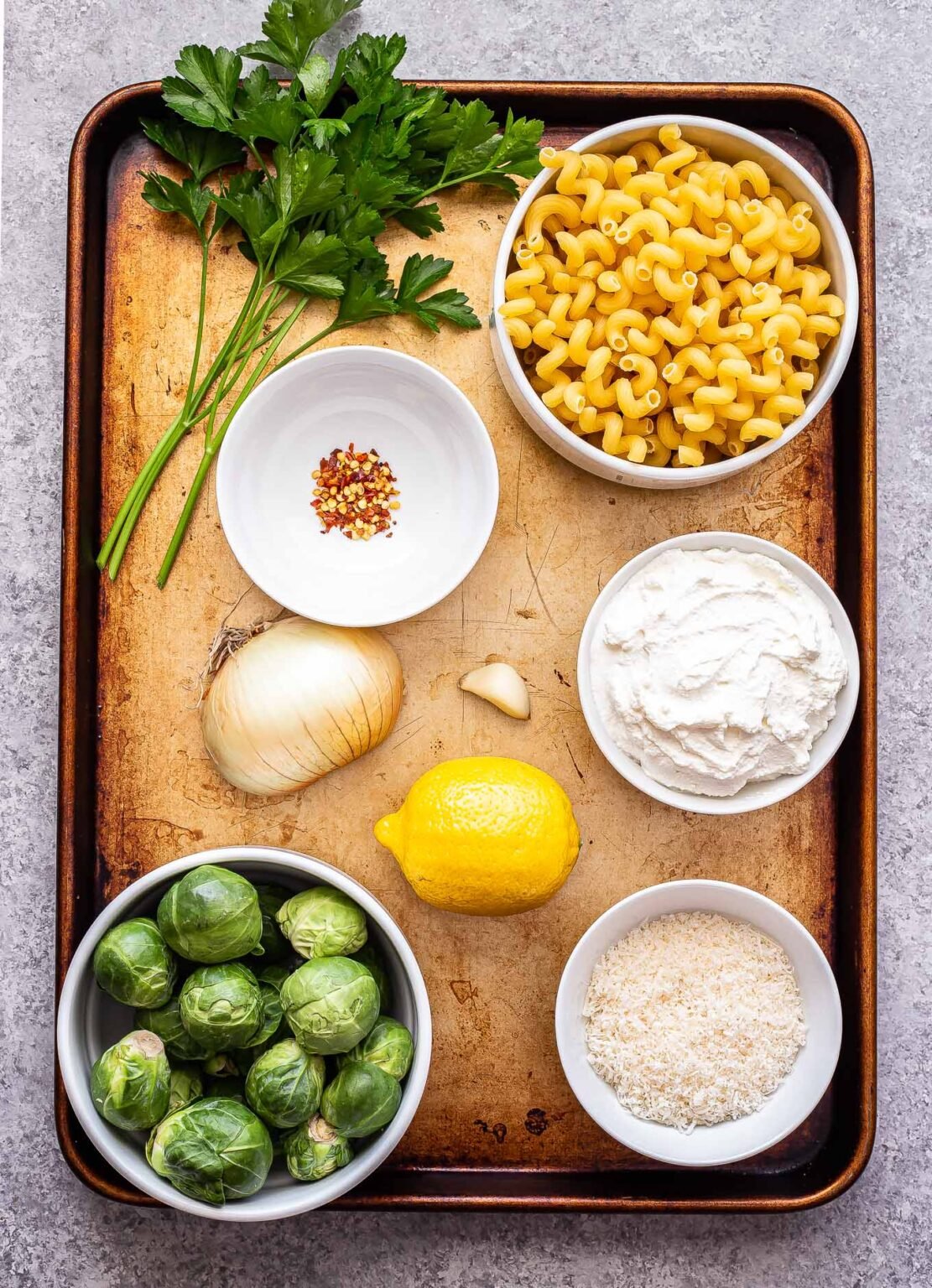 Brussels Sprouts and Ricotta Pasta Recipe Runner