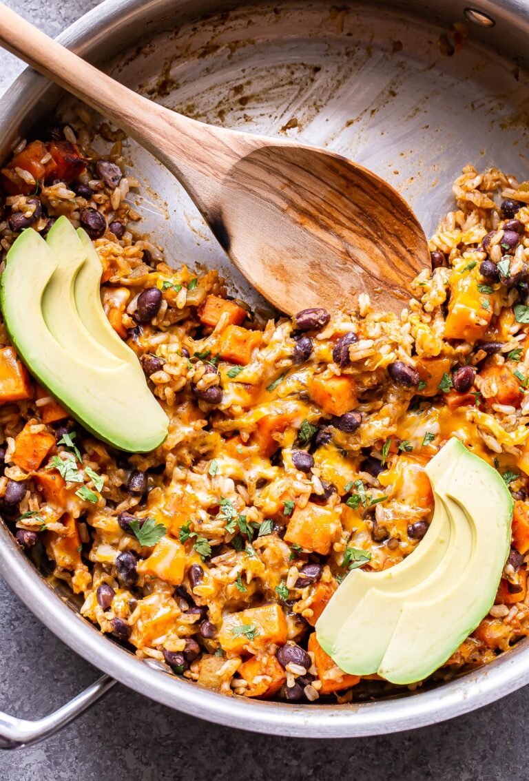 Southwest Sweet Potato, Black Bean and Rice Skillet Recipe Runner