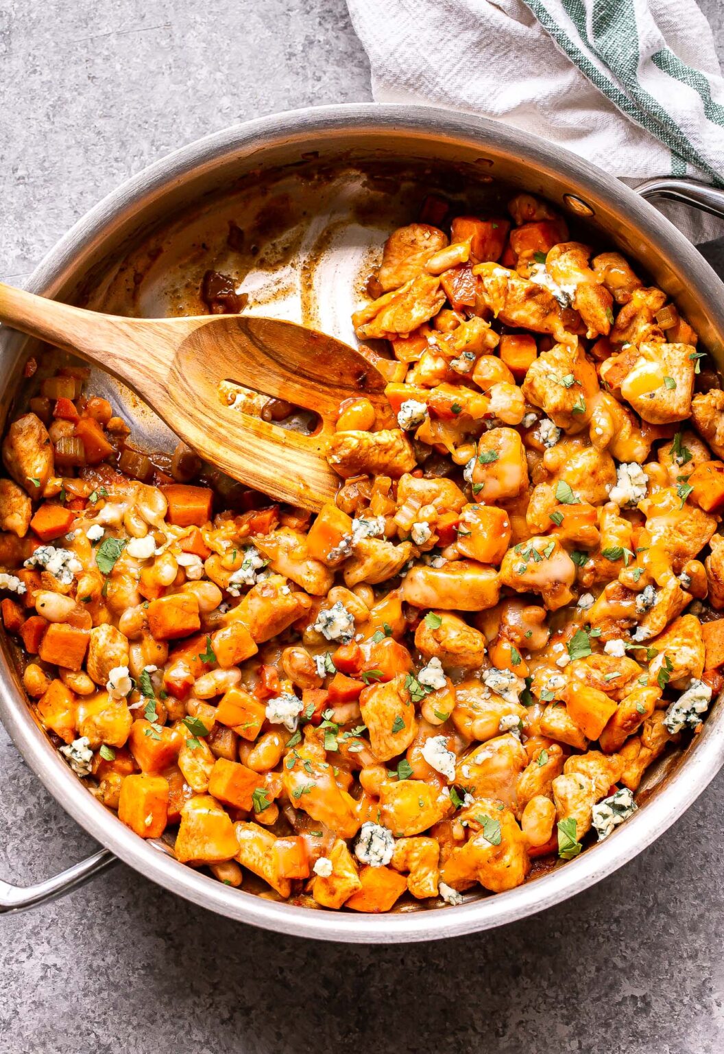 Buffalo Chicken Skillet Recipe Runner