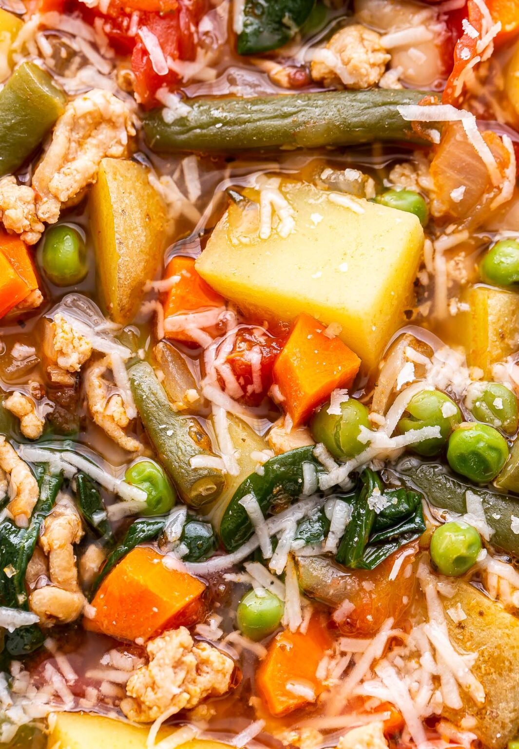 Ground Turkey and Vegetable Soup Recipe Runner