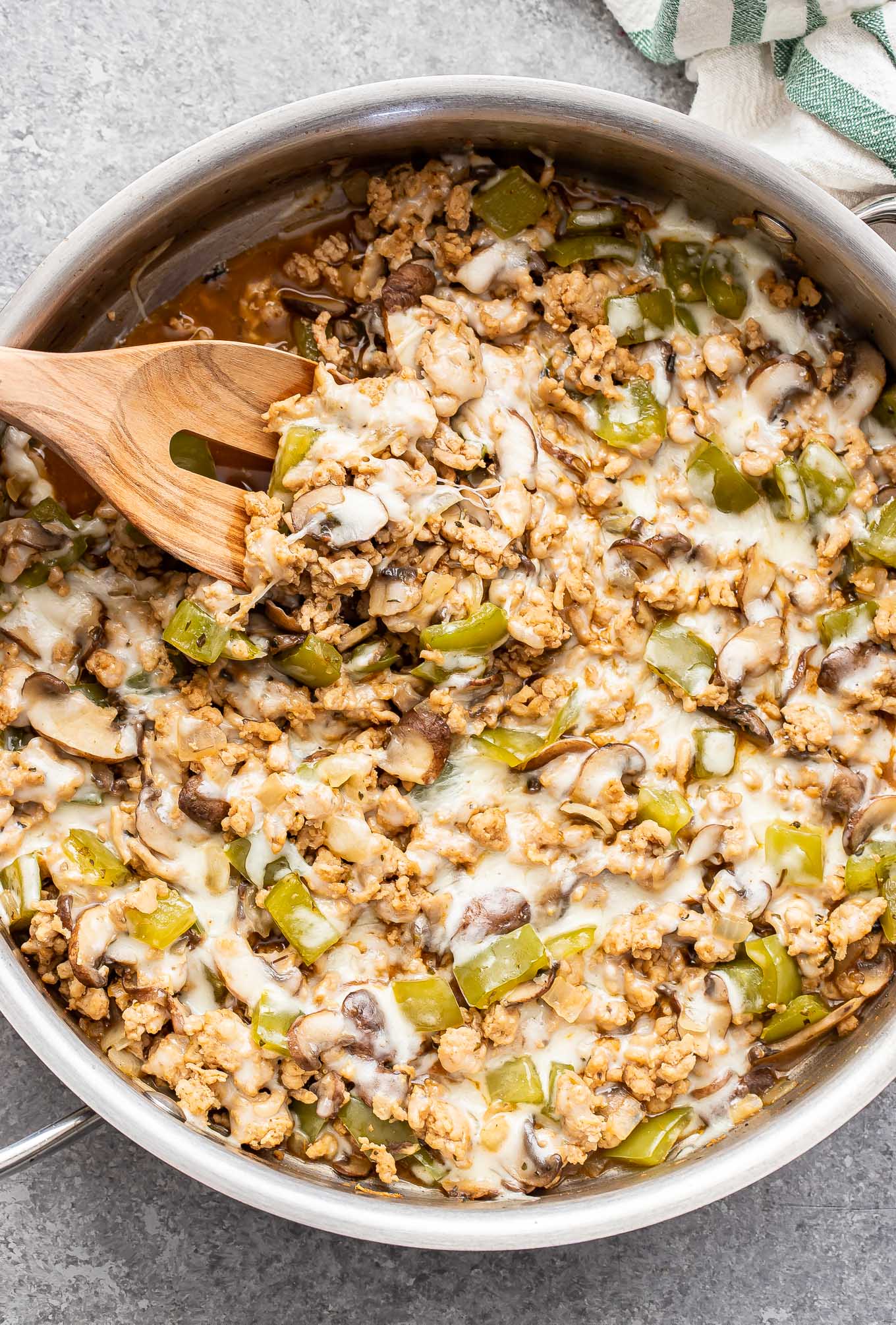 Vegetarian Philly Cheesesteak Sloppy Joe - My Eclectic Bites