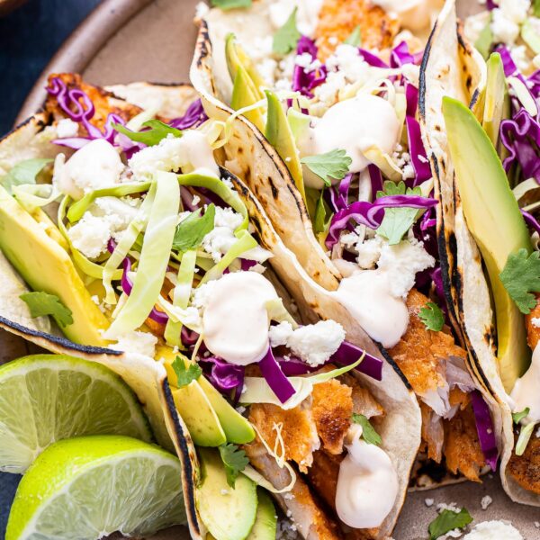 Cauliflower Rice Fish Taco Bowls Recipe Runner