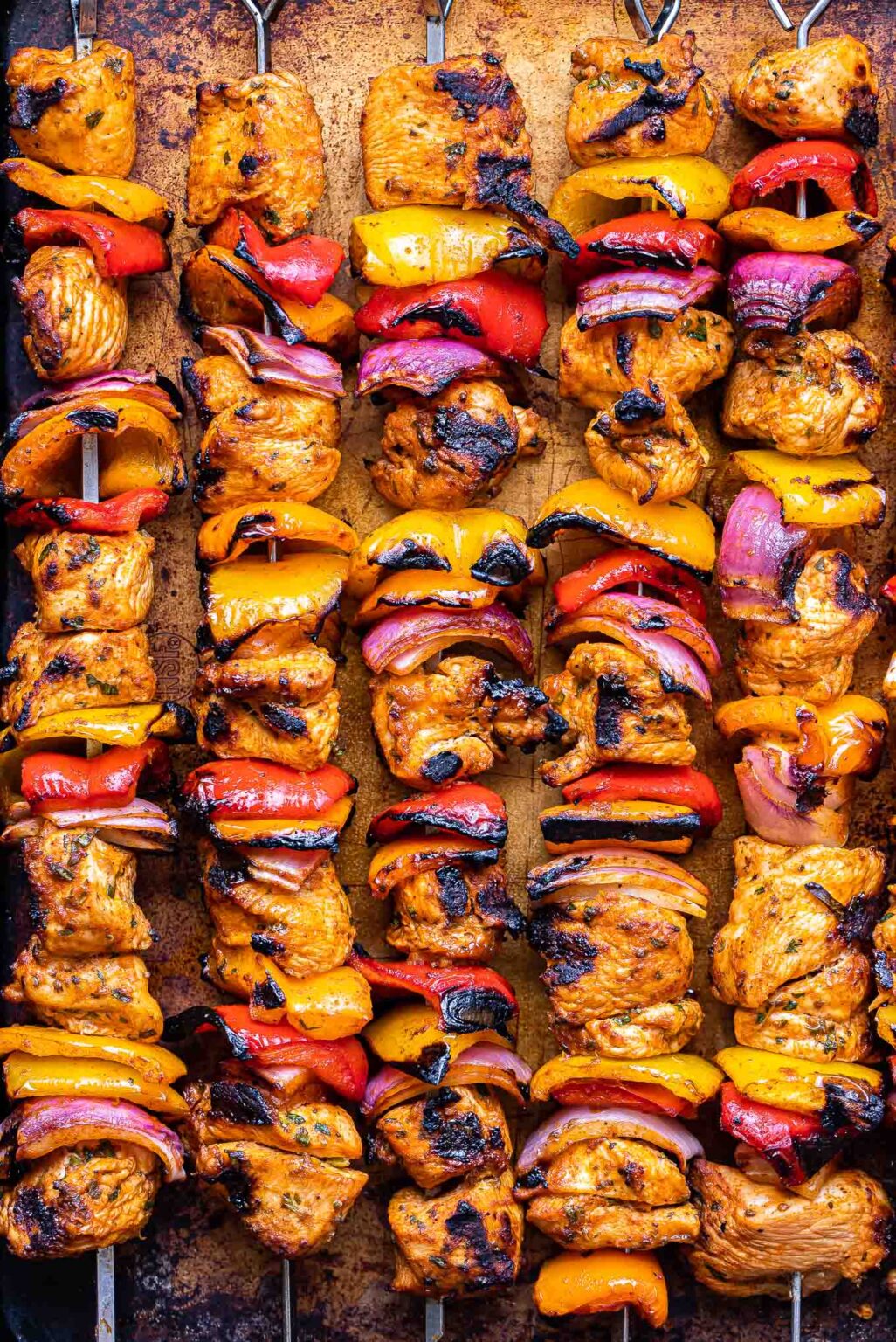 Grilled Chicken Fajita Skewers Recipe Runner