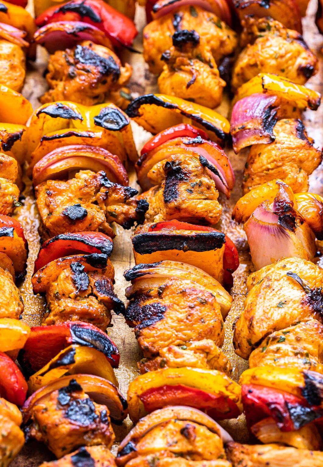 Grilled Chicken Fajita Skewers Recipe Runner