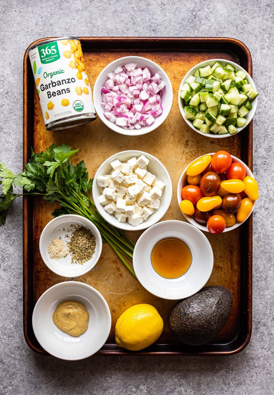 Tomato Avocado Chickpea Salad Recipe Runner