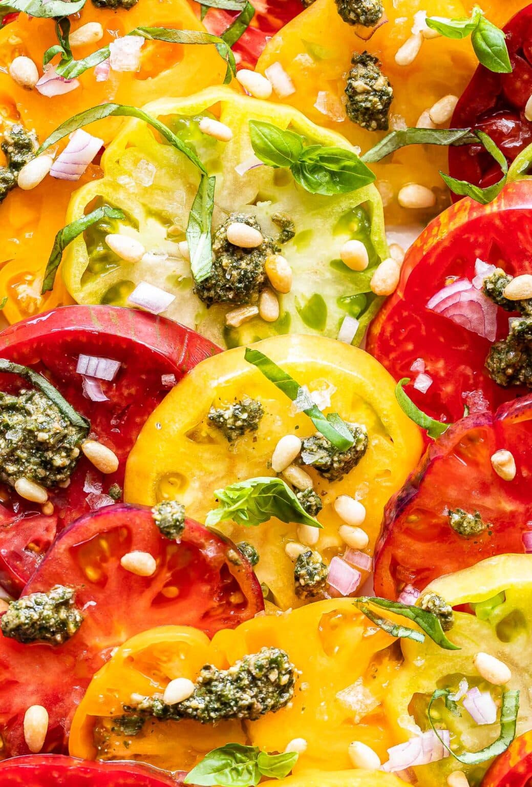 Heirloom Tomato Salad Recipe Runner